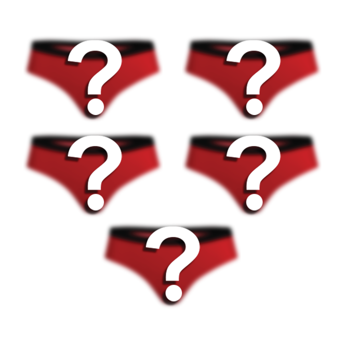 The Mystery Bundle | Cheeky Underwear 5 Pack - Shinesty
