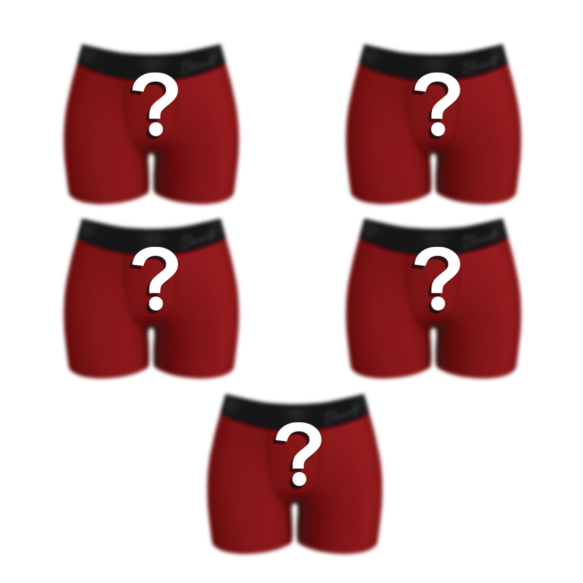 The Mystery Bundle | Women’s Boxers 5 Pack - Shinesty