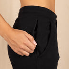 The Threat Level Midnight | Black Goldilocks™ Women’s Lounge Joggers - Shinesty
