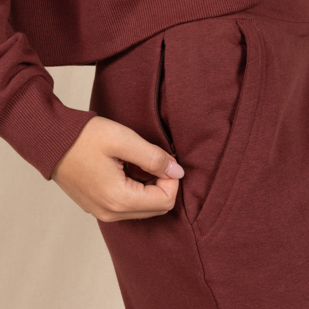 The Maroon Jive | Maroon Goldilocks™ Women’s Lounge Joggers - Shinesty