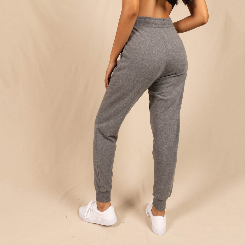The Seattle Skyline | Grey Goldilocks™ Women’s Lounge Joggers - Shinesty