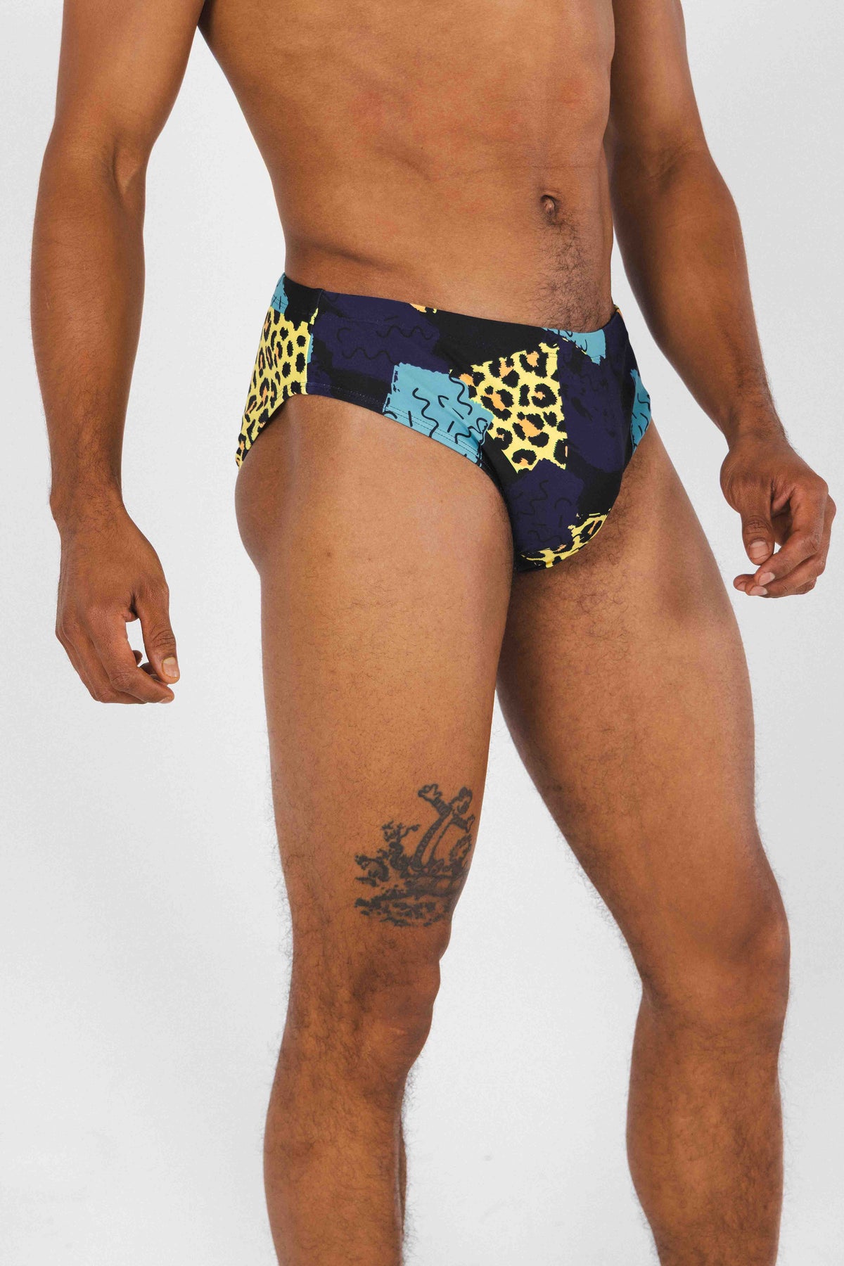 The Panty Dropper | Cheetah Ball Hammock® Pouch Swim Brief - Shinesty