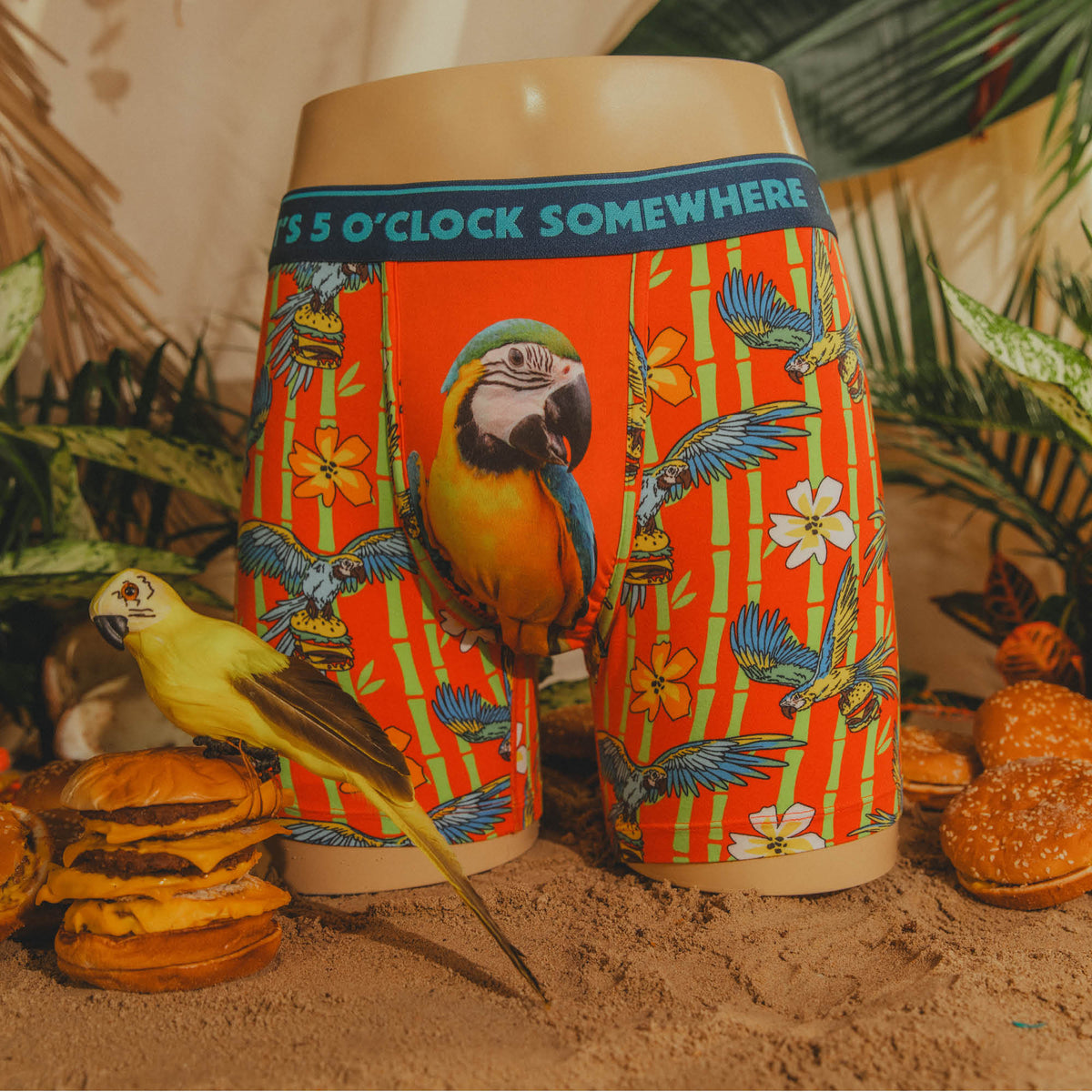 The Key West | Shinesty x Margaritaville® Ball Hammock® Pouch Underwear - Shinesty
