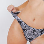 The Racy & Lacy | Provocative Lace Print Modal Bikini Underwear - Shinesty