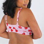 The Suckered In | Heart Lollipop Boob Hammock™ Plunge Bralette - Shinesty