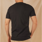 The Threat Level Midnight | Black Everyman™ Pocket T Shirt - Shinesty