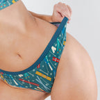 The Ski In Ski Out | Retro Ski Cheeky Underwear - Shinesty