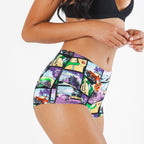 The Gas Pedal | Pop Art Modal Boyshort Underwear - Shinesty