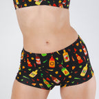 The Gotcha Sriracha | Hot Sauce Modal Boyshort Underwear - Shinesty