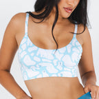 The Polar Polka | Polar Bear Scene Boob Hammock™ Scoop Bralette - Shinesty