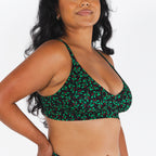 The Kiss Me There | Mistletoe Boob Hammock™ Plunge Bralette - Shinesty