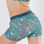 The Ski In Ski Out | Retro Ski Women’s Boxers - Shinesty