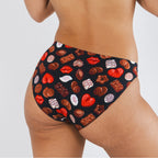 The Bonbons | Naughty Chocolates Modal Bikini Underwear - Shinesty