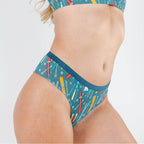 The Ski In Ski Out | Retro Ski Cheeky Underwear - Shinesty