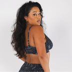 The Big Bang | Glow in the Dark Constellation Boob Hammock™ Plunge Bralette - Shinesty