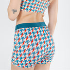 The Swanky | Retro Houndstooth Women’s Boxers - Shinesty