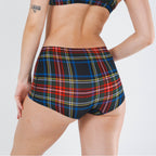 The Cappuccino | Holiday Tartan Plaid Modal Boyshort Underwear - Shinesty