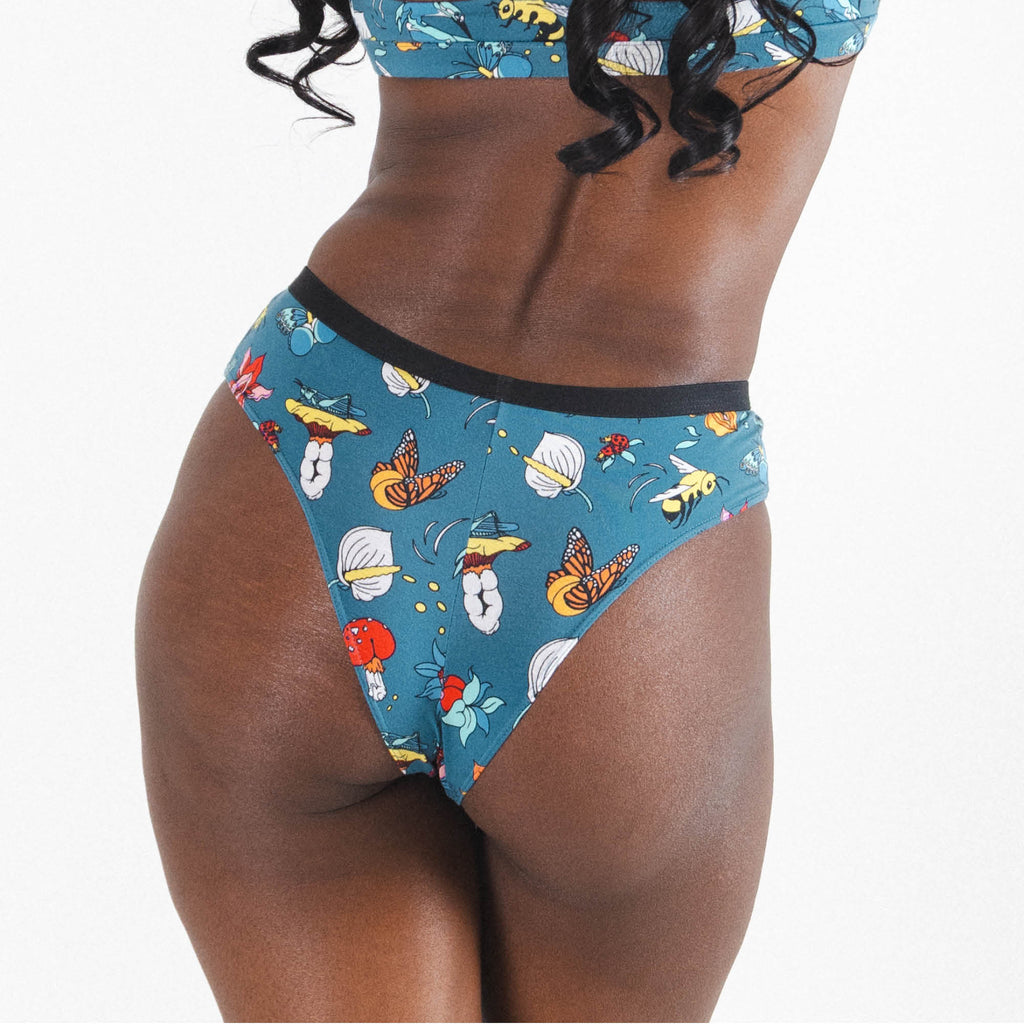 The Pollination Station | Birds and Bees Cheeky Underwear - Shinesty