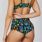 The Super Shroom | Neon Mushrooms Women’s Seamless Boyshort - Shinesty