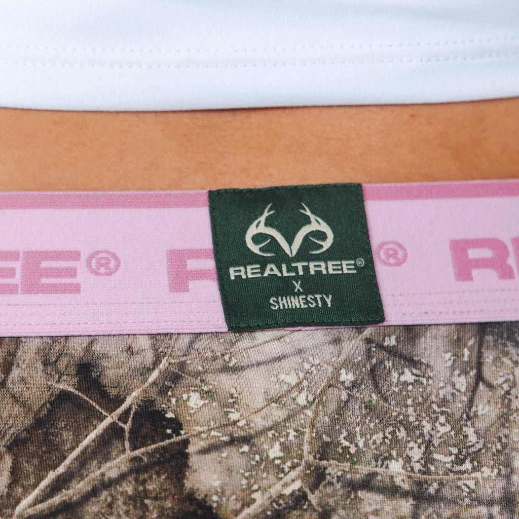 The Wild Game | Realtree x Shinesty Neon Pink Boyshort Underwear with Waistband - Shinesty