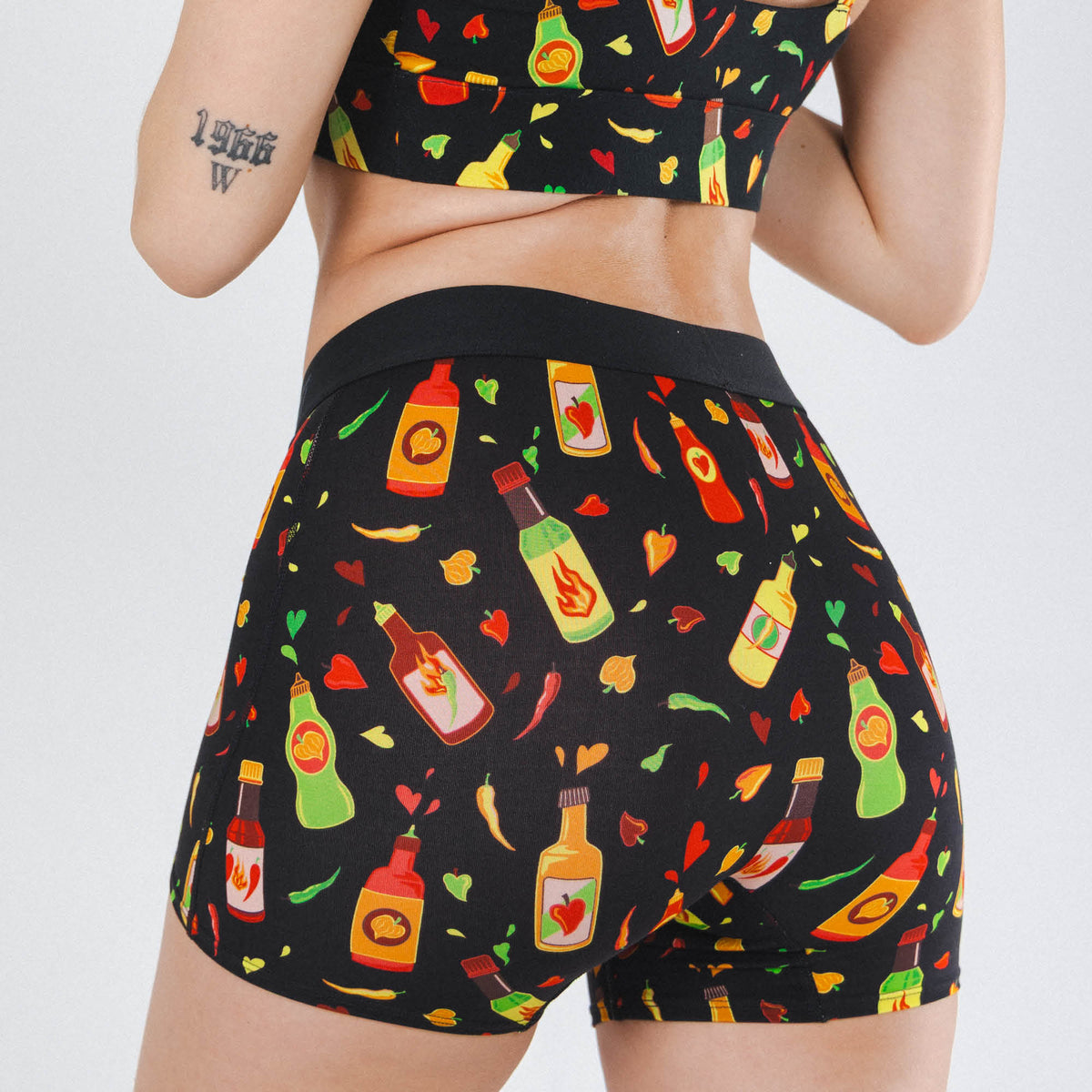 The Gotcha Sriracha | Hot Sauce Women’s Boxers - Shinesty