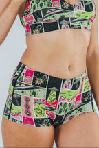 The Area 51 | Retro-Futuristic Alien Modal Boyshort Underwear - Shinesty