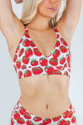The Roma | Tomato Boob Hammock™ Plunge Bralette - Shinesty