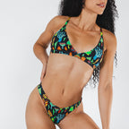 The Super Shroom | Neon Mushrooms MicroModal Thong - Shinesty