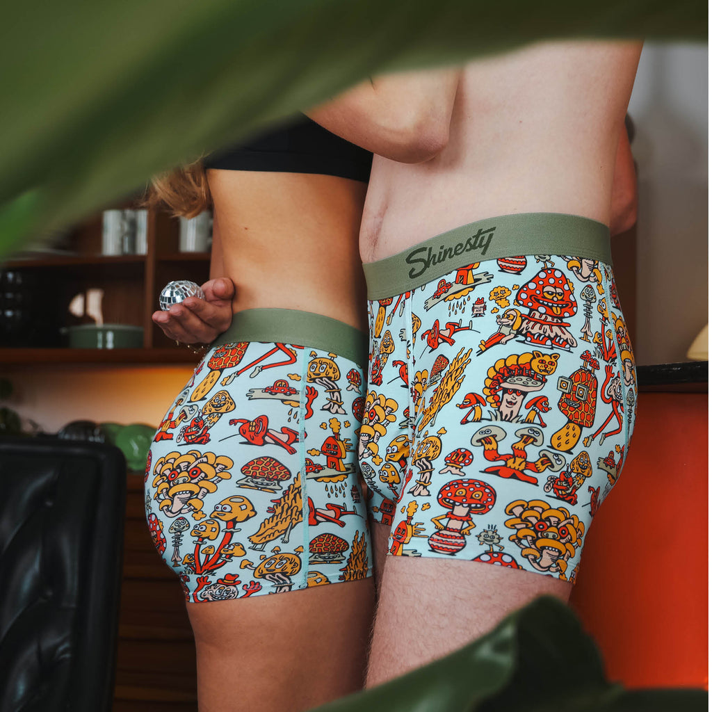 The Mushroom Friends | Shinesty x Killer Acid Women’s Boxers - Shinesty