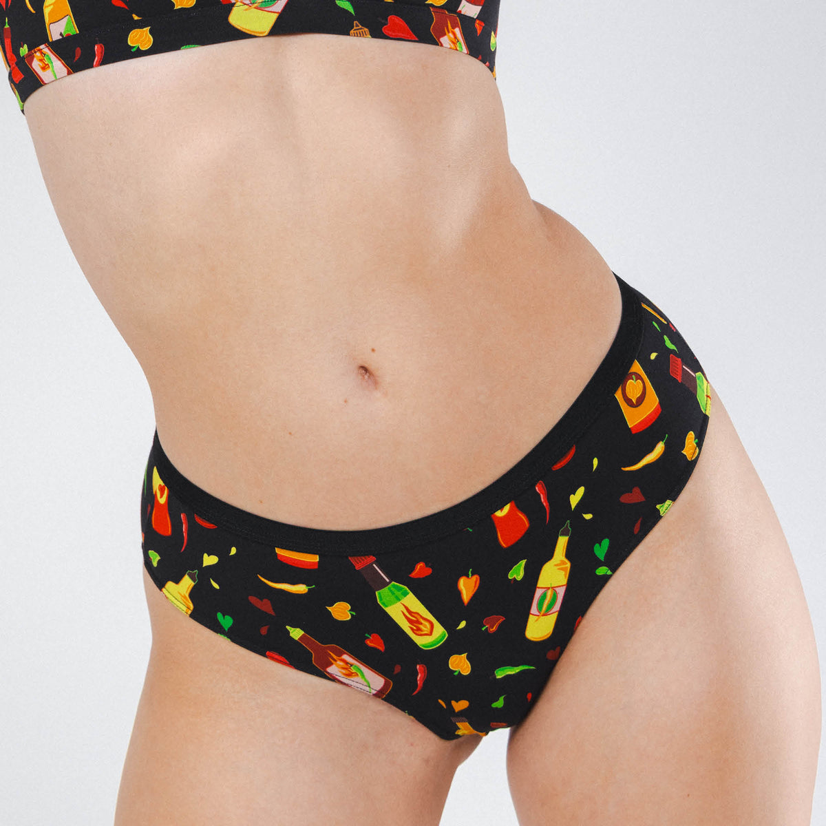 The Gotcha Sriracha | Hot Sauce Cheeky Underwear - Shinesty
