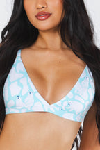 The Polar Polka | Polar Bear Scene Boob Hammock™ Triangle Bralette - Shinesty