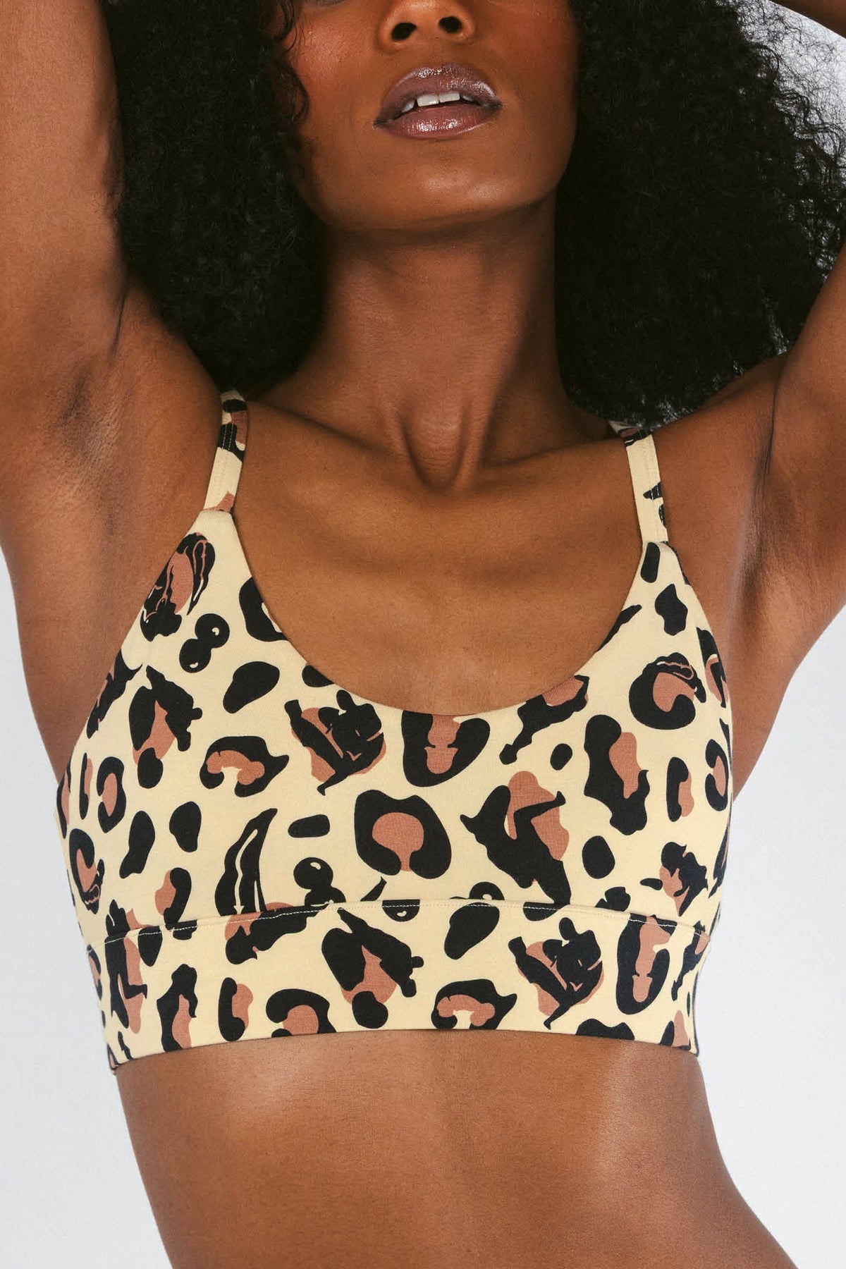 The Primal Passion | Naughty Cheetah Print Boob Hammock™ Scoop Bralette - Shinesty