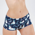 The Big Blizzard | Naughty Snowmen Women’s Seamless Boyshort - Shinesty