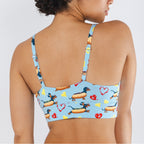 The Lovely Wiener | Wiener Dogs Boob Hammock™ Scoop Bralette - Shinesty