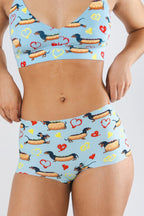 The Lovely Wiener | Wiener Dogs Women’s Seamless Boyshort - Shinesty