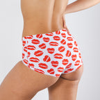 The Pucker Up | Lipstick Kiss Women’s Seamless Boyshort - Shinesty