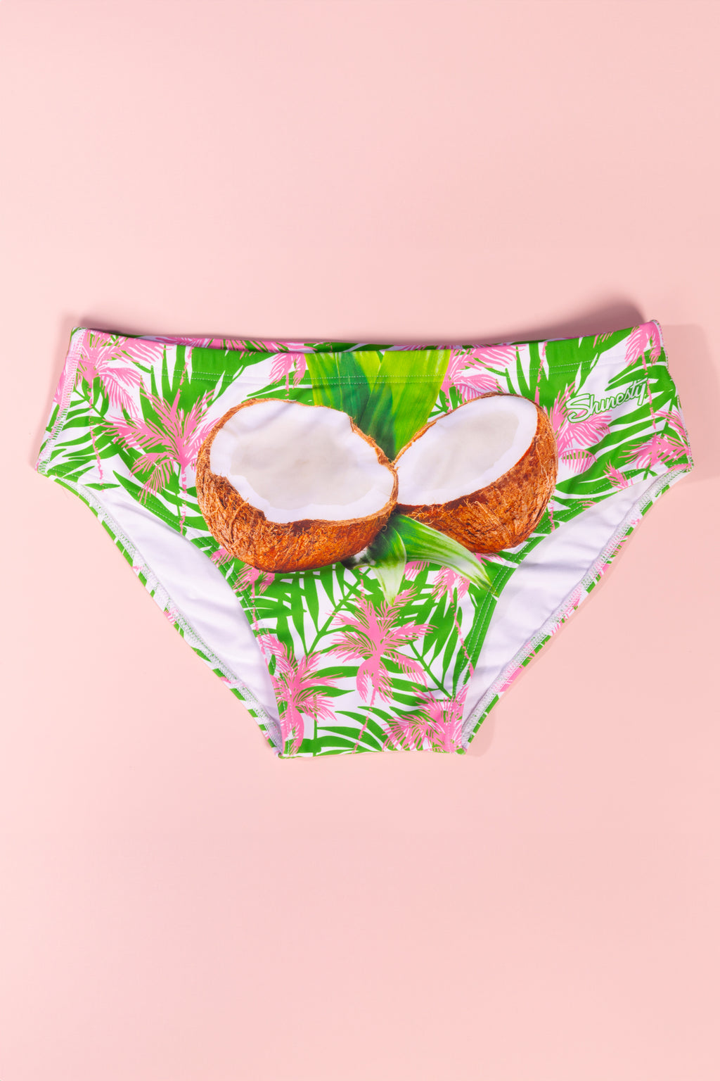 The Piña Colada | Tropical Coconuts Swim Brief - Shinesty