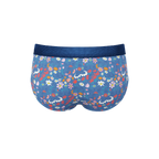 The Gardening Nips | Busty Floral Ball Hammock® Pouch Underwear Briefs - Shinesty