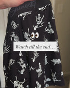 The Bare Back Bones | Glow in the Dark Skeletons Ball Hammock® Pouch Underwear With Fly - Shinesty