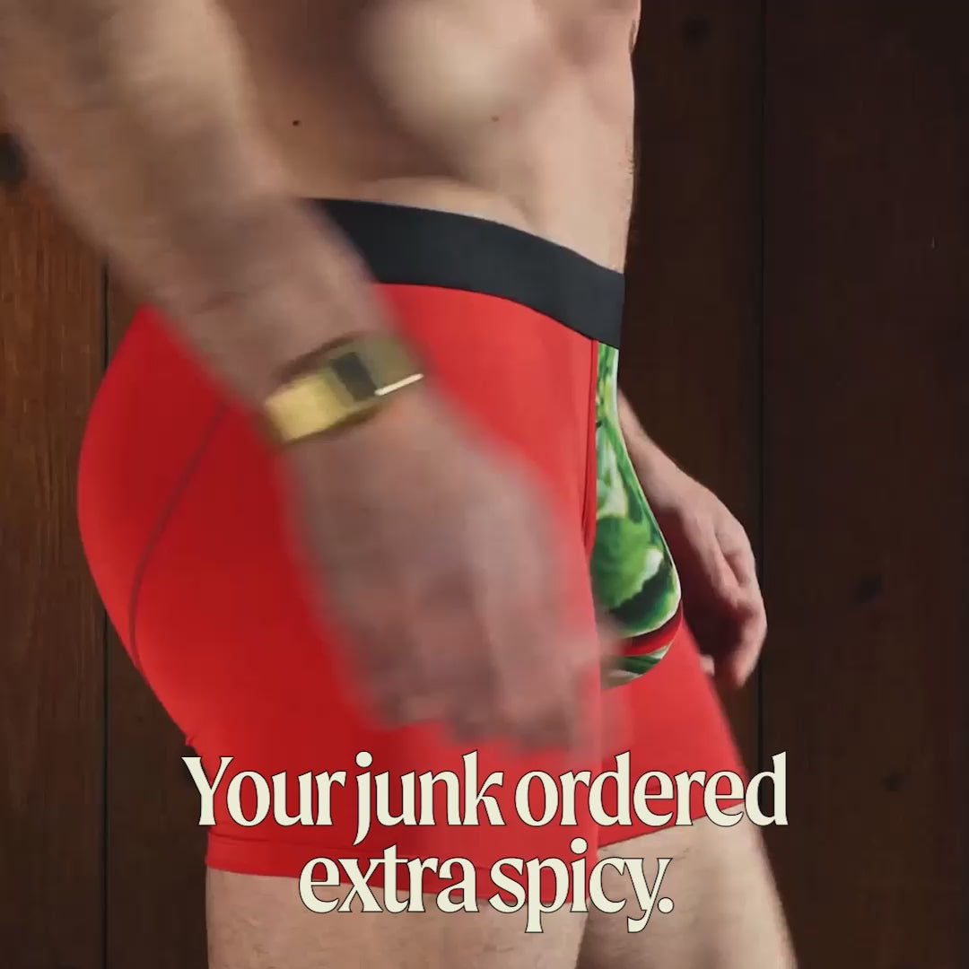 The Picante | Chili Pepper Ball Hammock® Pouch Underwear - Shinesty