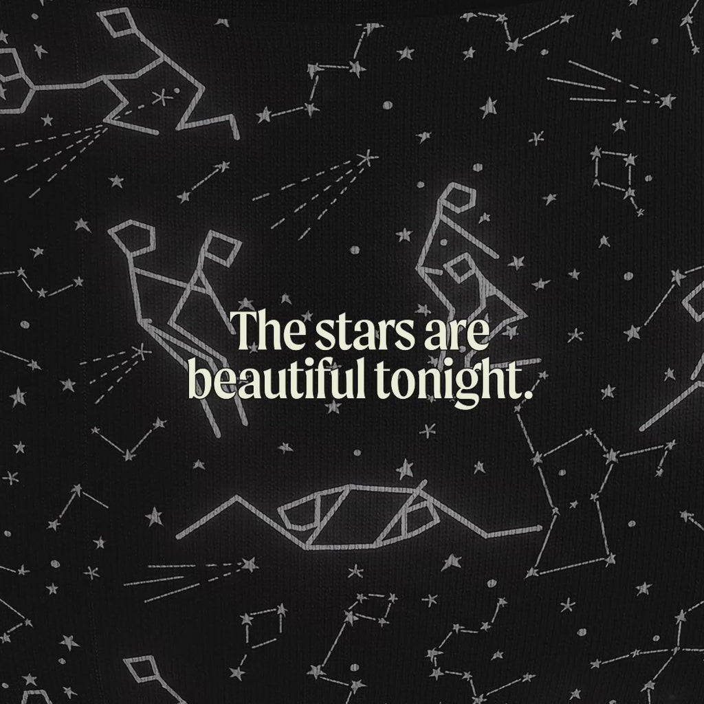 The Big Bang | Glow In The Dark Constellation Ball Hammock® Pouch Underwear With Fly - Shinesty