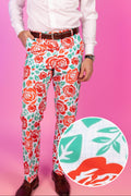 The Win By A Rose | Derby Roses Suit Pants - Shinesty