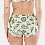 The Western Wonderland | Western Toile Modal Boyshort Underwear - Shinesty