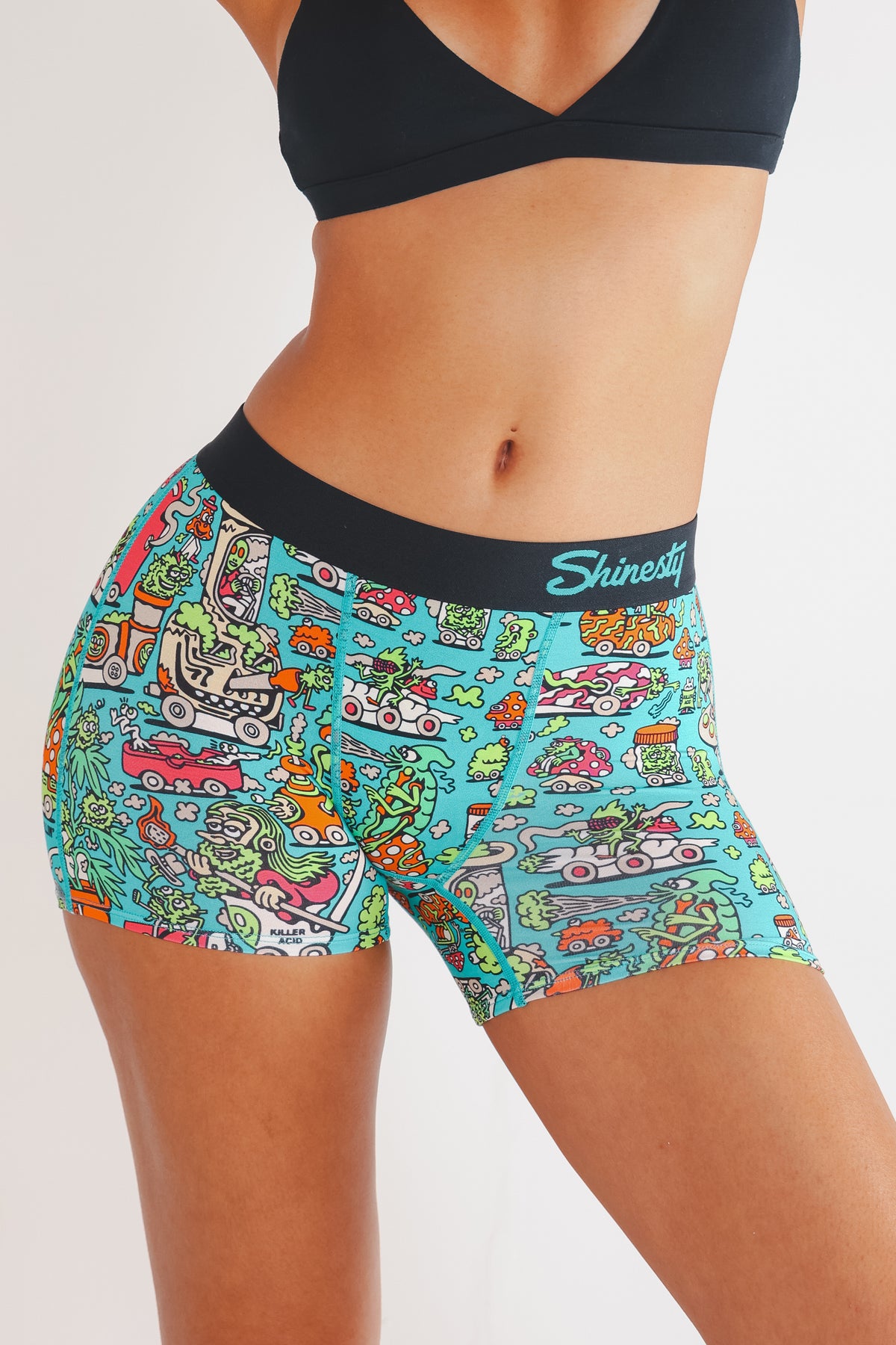 The Rolling Stoned | Shinesty x Killer Acid Women’s Boxers - Shinesty