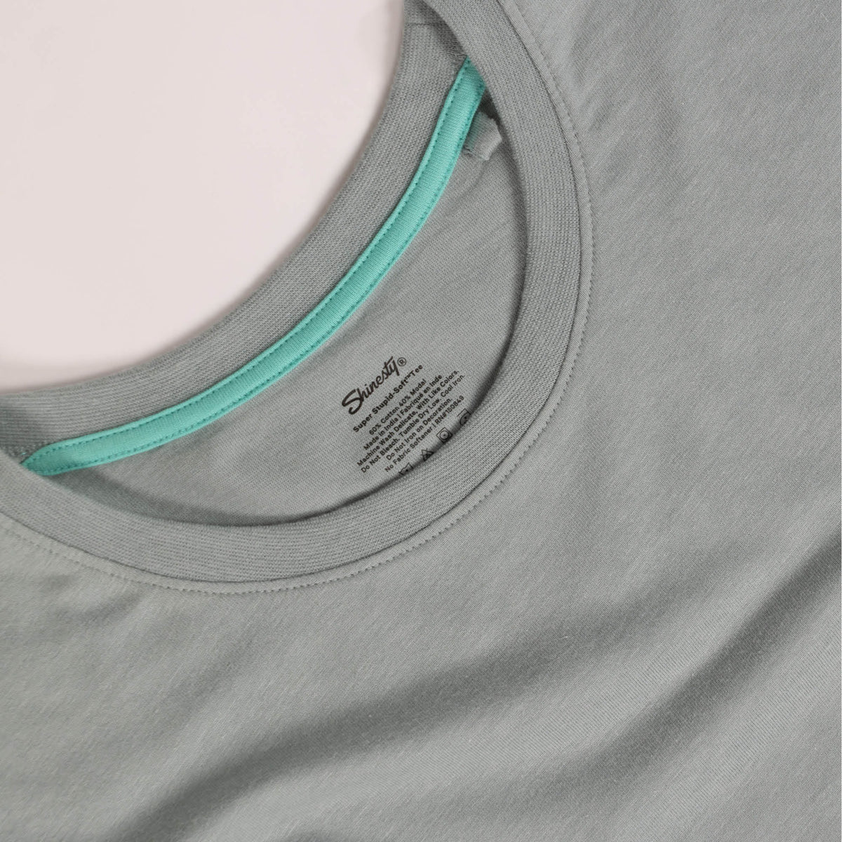 The Morning Haze | Light Slate Blue Everyman™ T Shirt - Shinesty