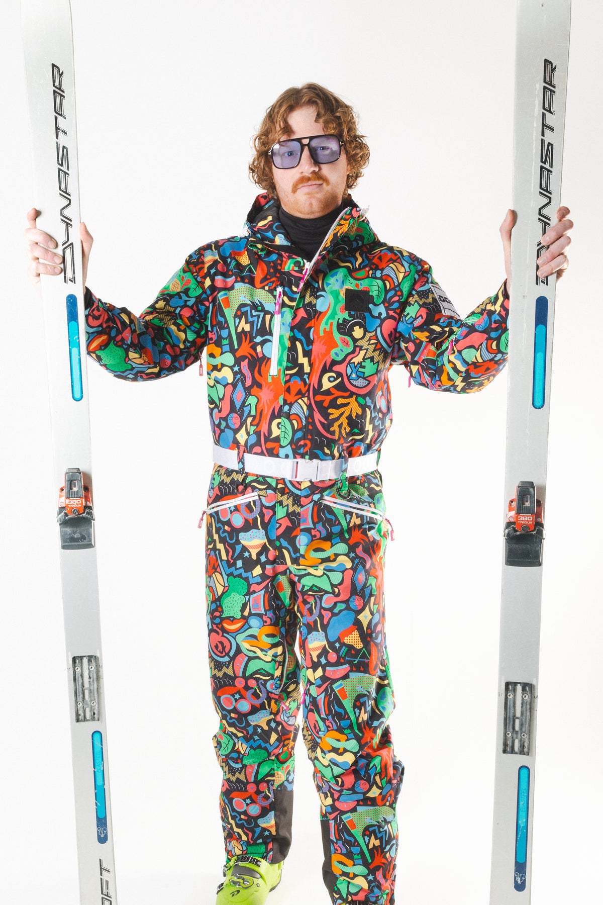 The Stairway to Heaven | Trippy One Piece Ski Suit - Shinesty