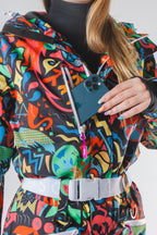 The Stairway to Heaven | Trippy Curved Fit Women's One Piece Ski Suit - Shinesty