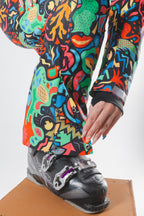 The Stairway to Heaven | Trippy Curved Fit Women's One Piece Ski Suit - Shinesty