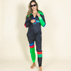 The Steep and Deep | Retro Black Onesie - Shinesty