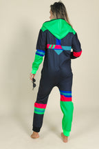 The Steep and Deep | Ladies Unisex Retro Black Onesie - Shinesty